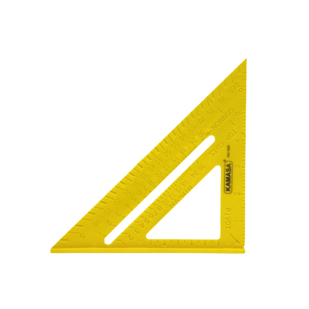 ESCUADRA TRIANGULAR D/PLASTICO 7" KM-1629 - KAMASA