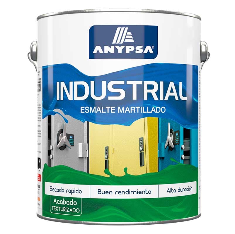 ESMALTE MARTILLADO INDUSTRIAL AZUL MA-880 - ANYPSA
