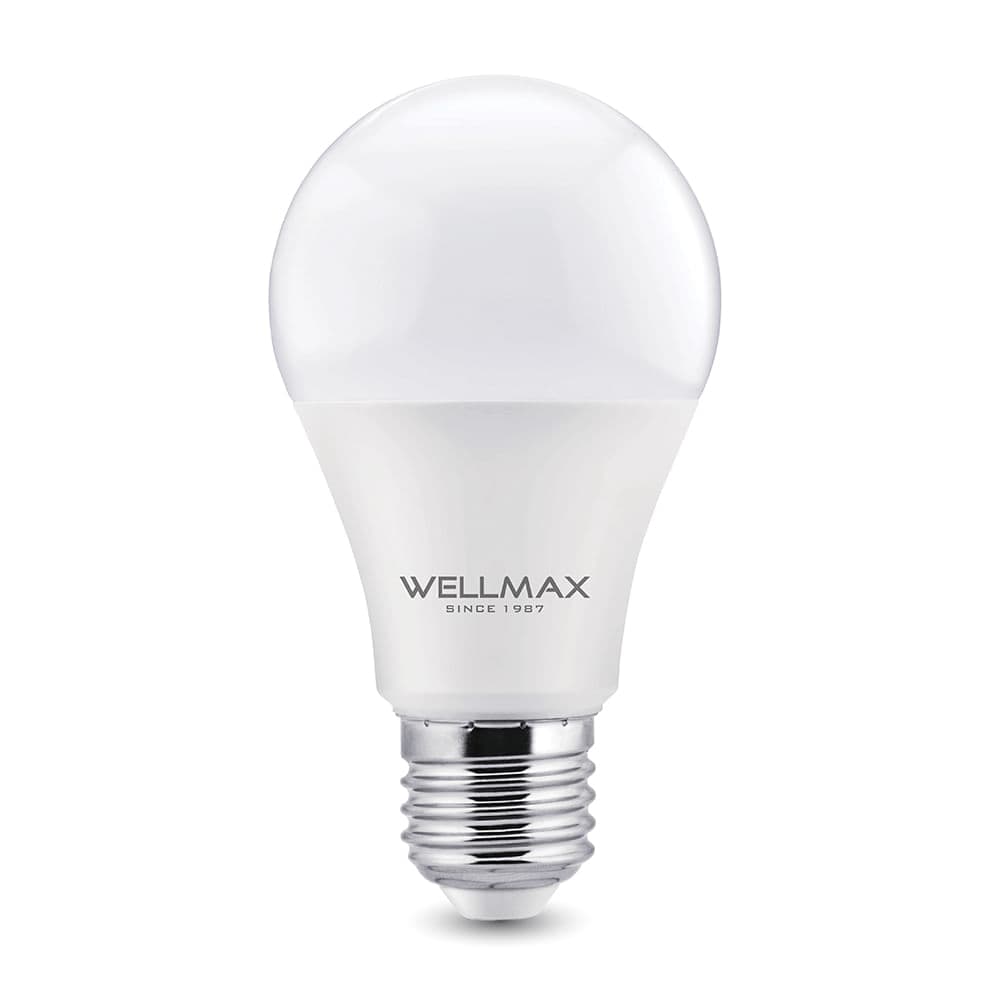 FOCO BOLA LED SENSOR 9W /6500K C/FOTOCELDA (SENTAR 2) - WELLMAX