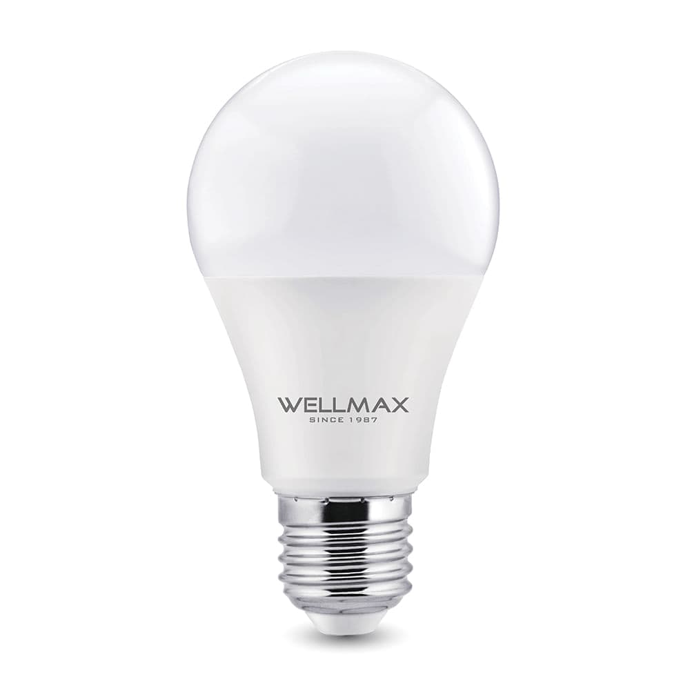 FOCO BOLA LED SENSOR 9W /6500K C/FOTOCELDA (SENTAR 3) - WELLMAX