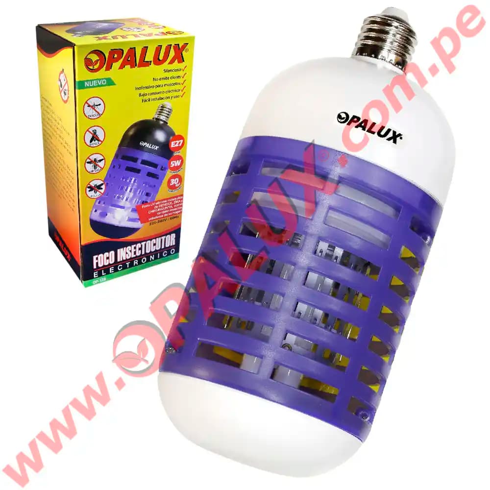 FOCO INSECTOCUTOR ELECTRONICO OP-1ZW - OPALUX
