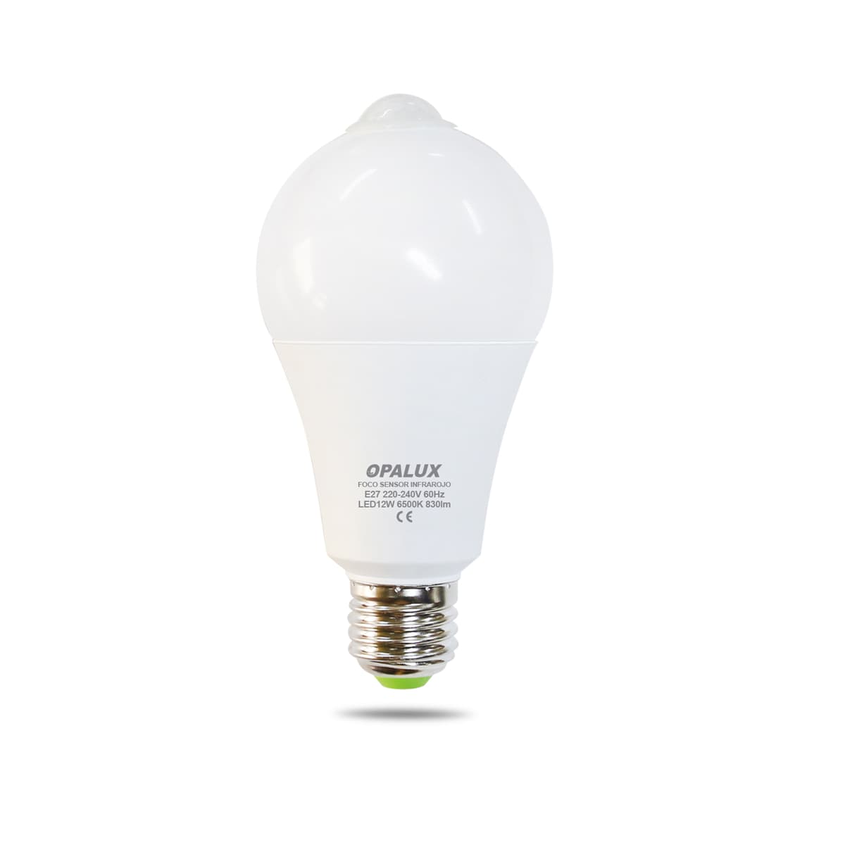 FOCO LED C/SENSOR MOV. 12W BLANCO (ST-461B) - OPALUX