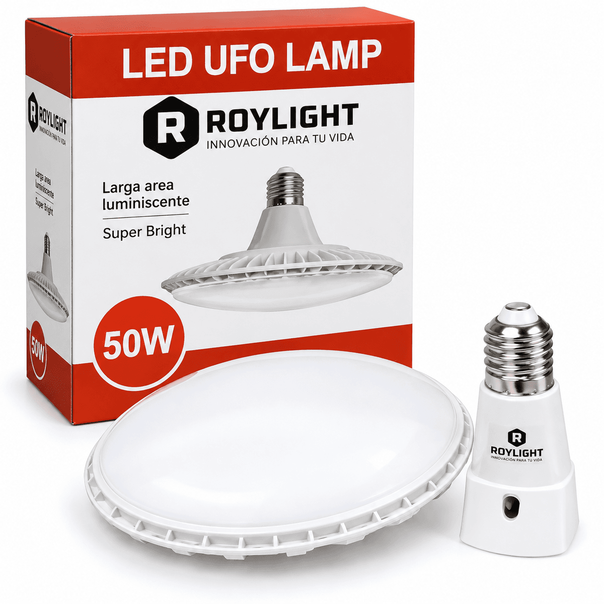 FOCO LED UFO 30W 8000K BLANCO (ROY018) - ROYLIGHT