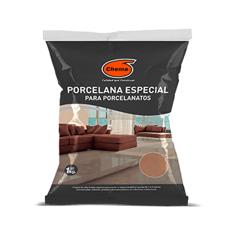 FRAGUA ESPECIAL P/PORCT. MILAN GRIS CLARO 1KG - CHEMA