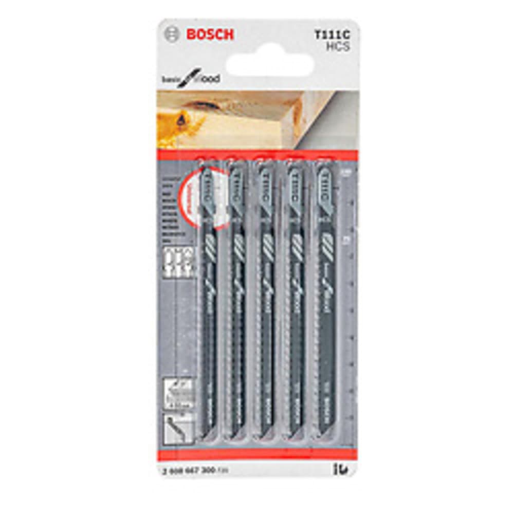 HOJA CALAR P/MAD. T111C X 5 PZAS - BOSCH