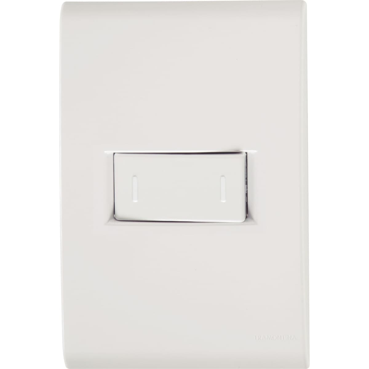 INTERR. CONMUT.SIMPLE BLANCO HORIZ. 57170/006 - TRAMONTINA