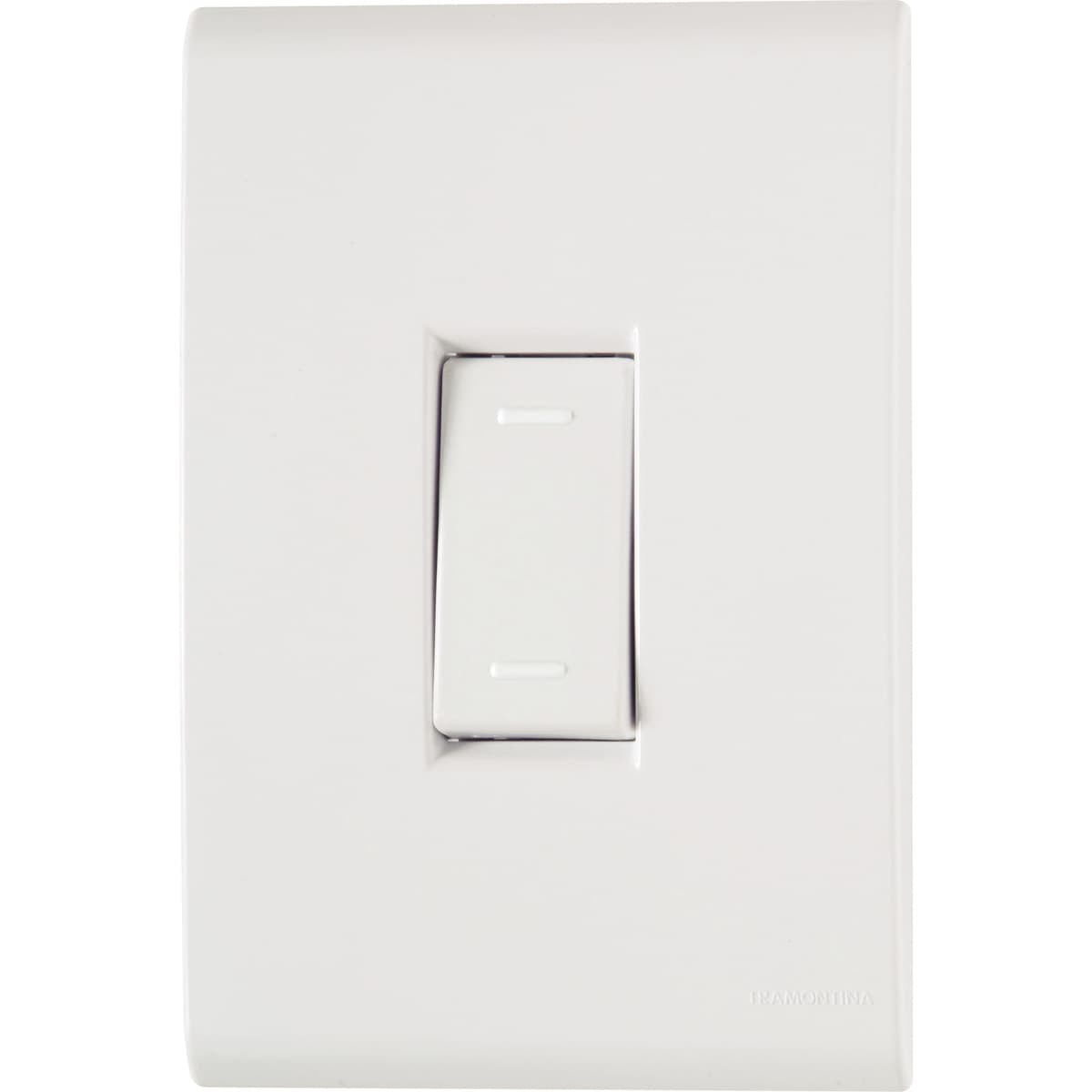 INTERR. CONMUT.SIMPLE BLANCO VERTIC. 57170/002 - TRAMONTINA