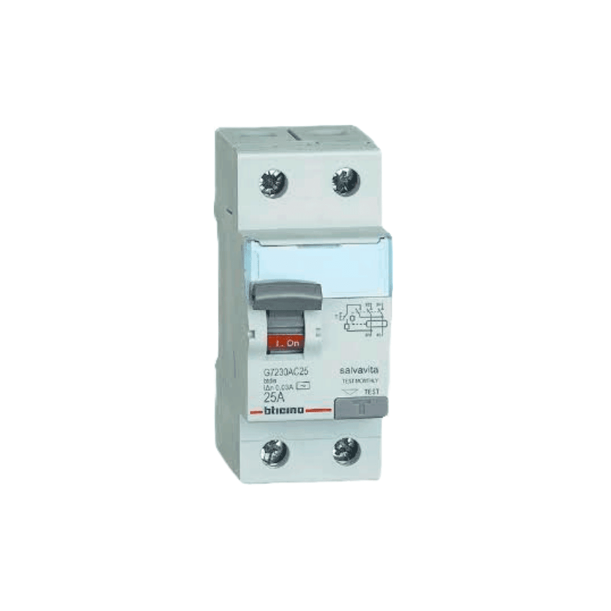 INTERR. DIFERENCIAL 2X25 SALV.G7230AC25 - TICINO