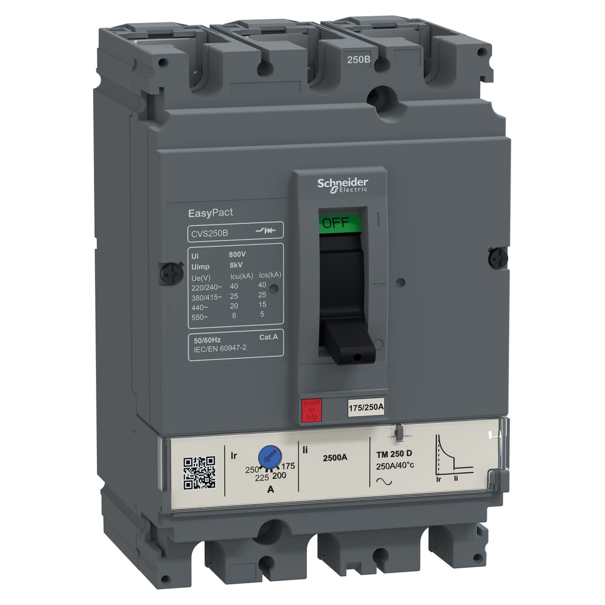 INTERR. EASYPACT REGU. 175/250A LV525303 - SCHNEIDER