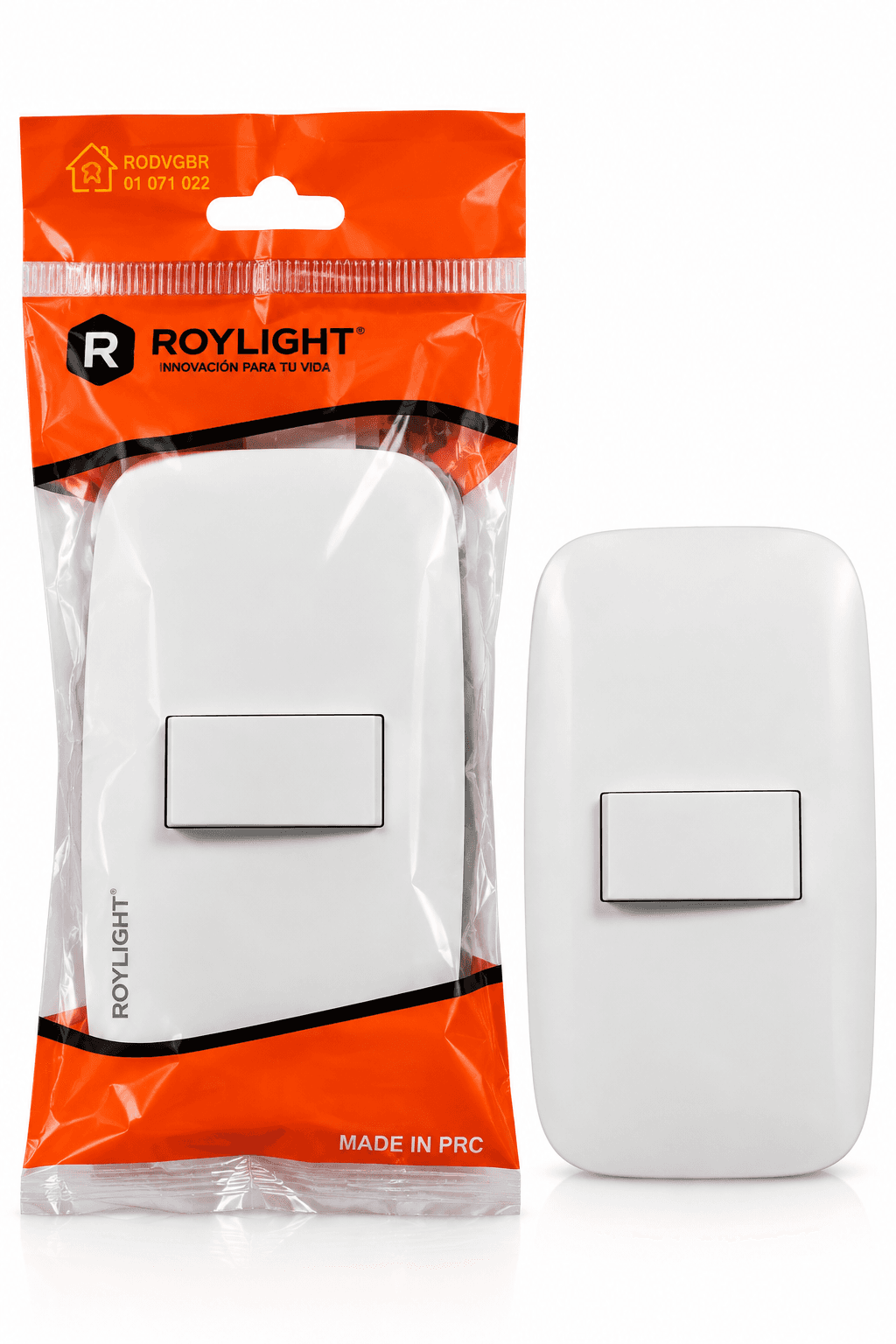 INTERR. SIMPLE BLANCO SENCIA (ROY061) - ROYLIGHT