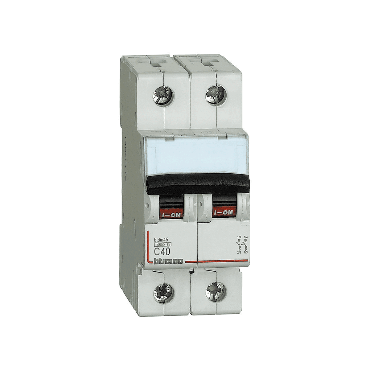 INTERR. TERMOMAG. BTDIN 2X40A-400V FN820YC40 - TICINO