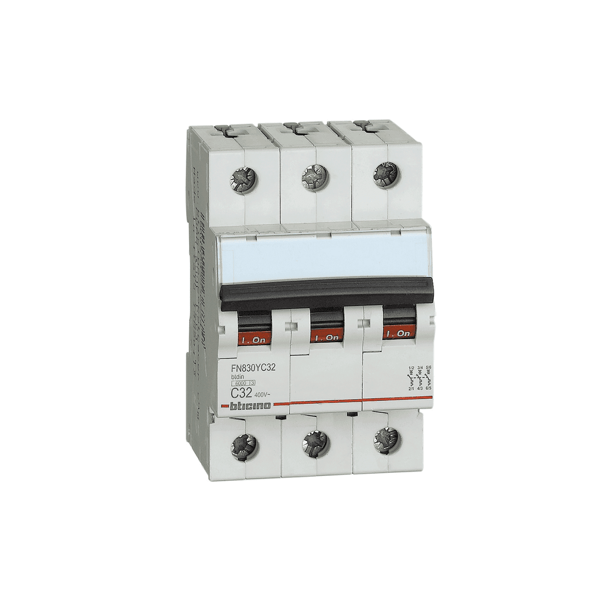 INTERR. TERMOMAG. BTDIN 3X32A-400V FN830YC32 - TICINO