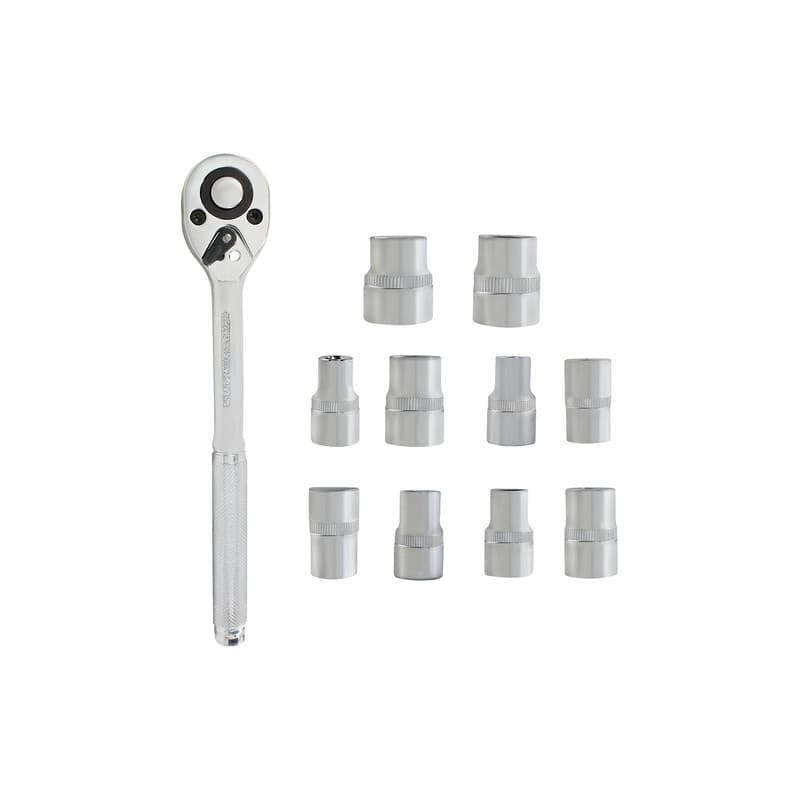 JUEGO DE DADOS 12PCS C/SOPORTE PLAS KM -839 - KAMASA