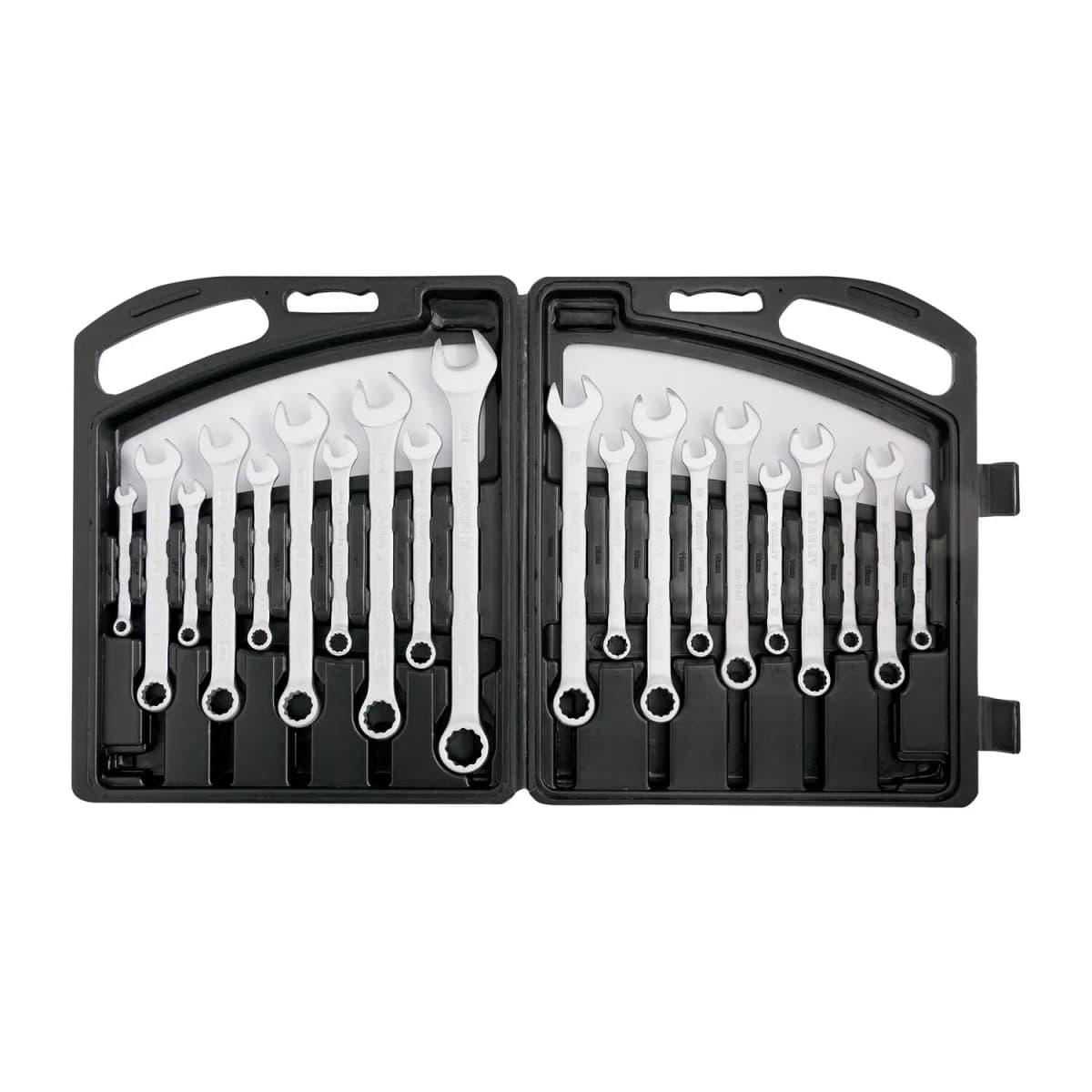 JUEGO LLAVE MIXTA 20 PZAS 8-18MM/1/4"-7/8"(85-783) - STANLEY