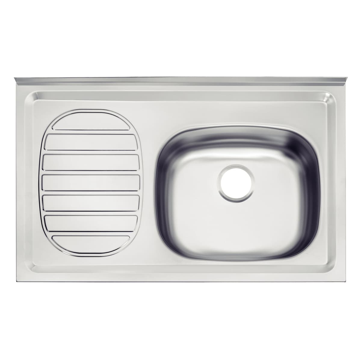 LAVADERO ACERO INOX 80X50 DESG+TRAMPA (93420/505) - TRAMONTINA
