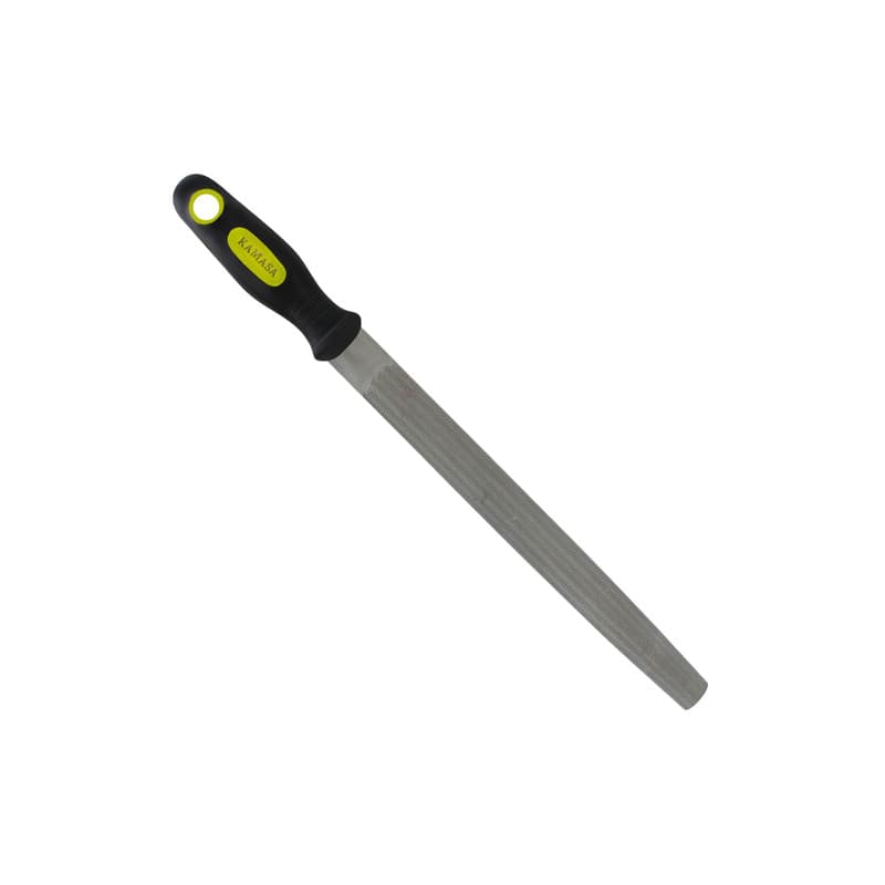LIMA MEDIO-REDONDA M/PLASTICO 10" KM-532 - KAMASA