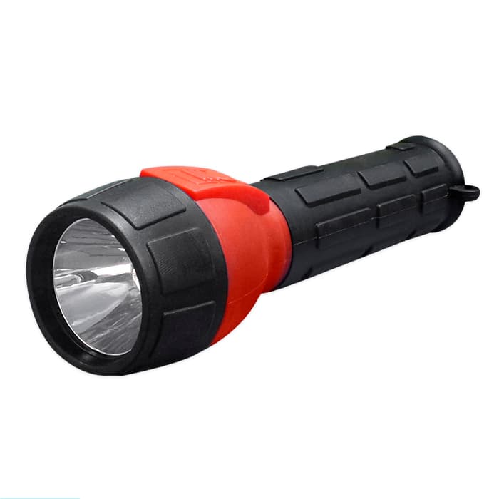 LINTERNA CARCASA JEBE 5W IP44 2PILAS (OP-312) - OPALUX