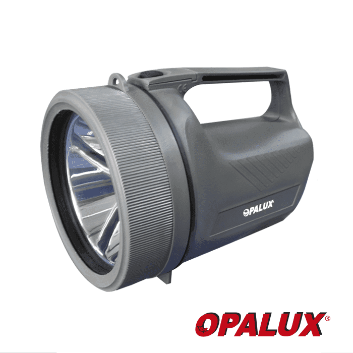 LINTERNA LED RECARG. ANTIEX. 5W (HB-2222GY)  - OPALUX