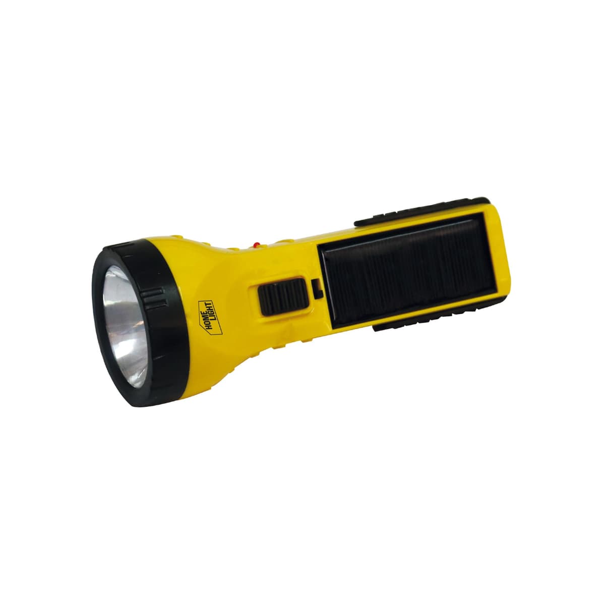 LINTERNA RECARGABLE SOLAR C/BATERIA AA 1+4 LED - HOME LIGHT