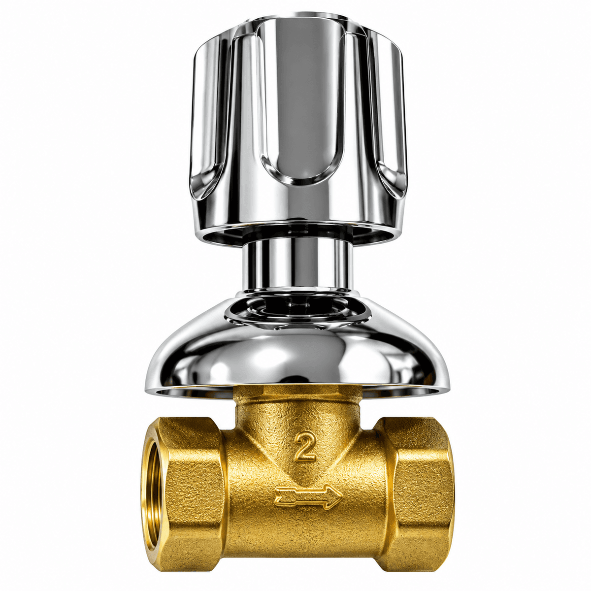 LLAVE DUCHA CROMADO R-6 (ROY271) - ROYITALY