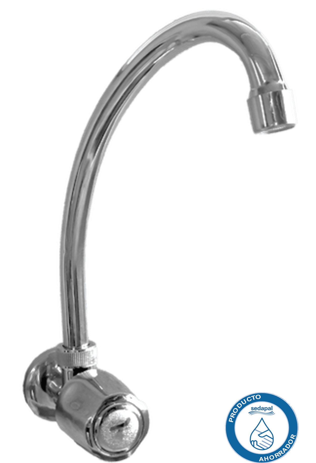 LLAVE PICO DE GANZO CROMADO - TECNIMET