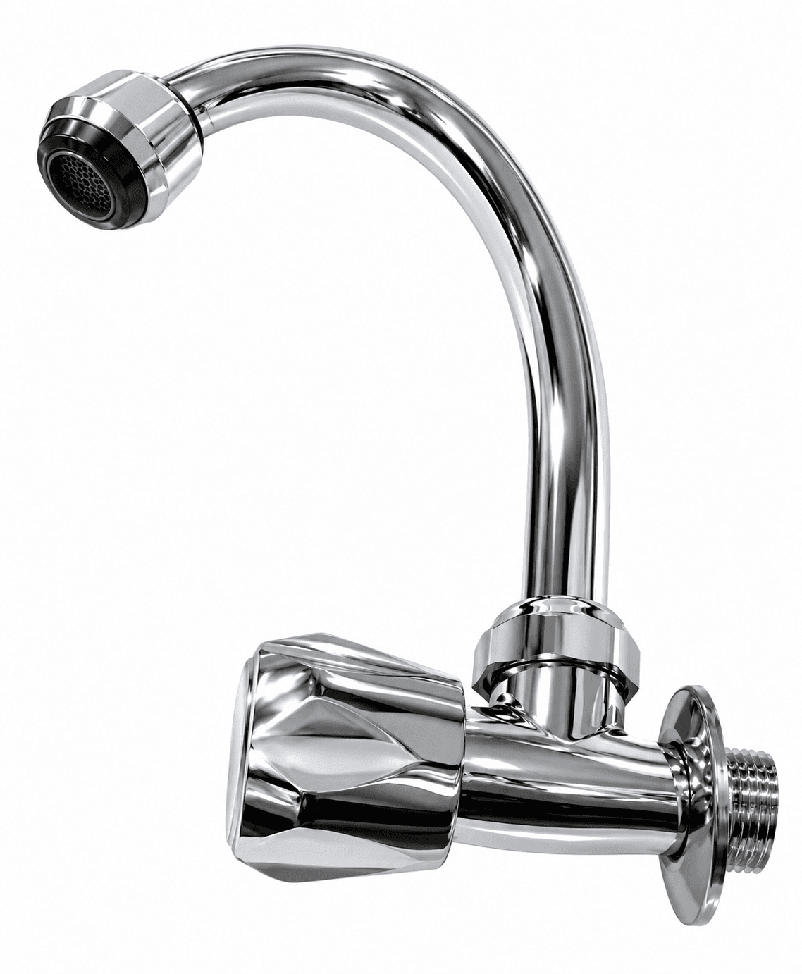 LLAVE PICO GANZO CROMADO ROMBO (ROY349) - ROYITALY