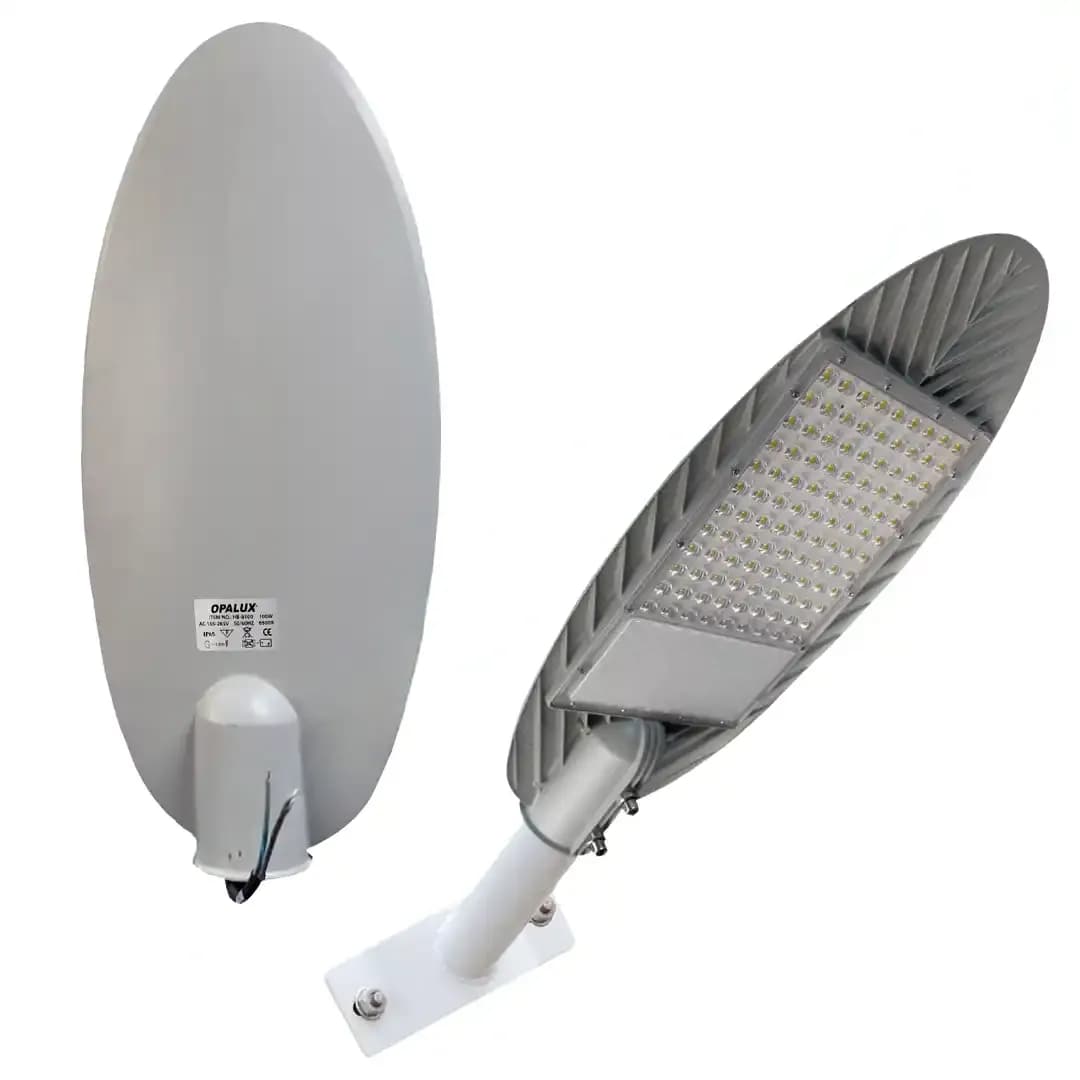 LUMINARIA LED P/ALUMBRADO PUBLICO 100W HB-8100 - OPALUX