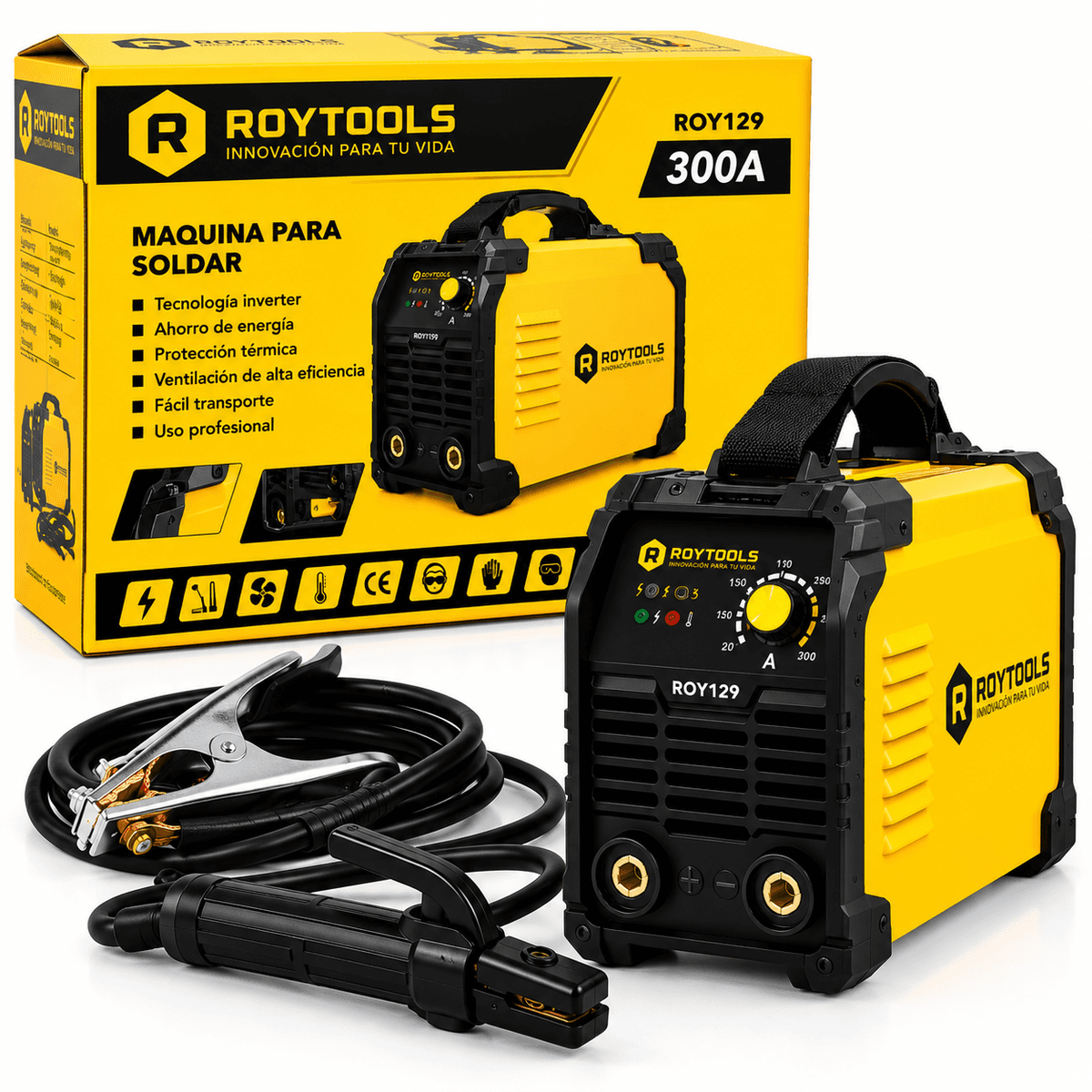 MAQUINA P/SOLDAR 20-300A (ROY129) - ROYTOOLS