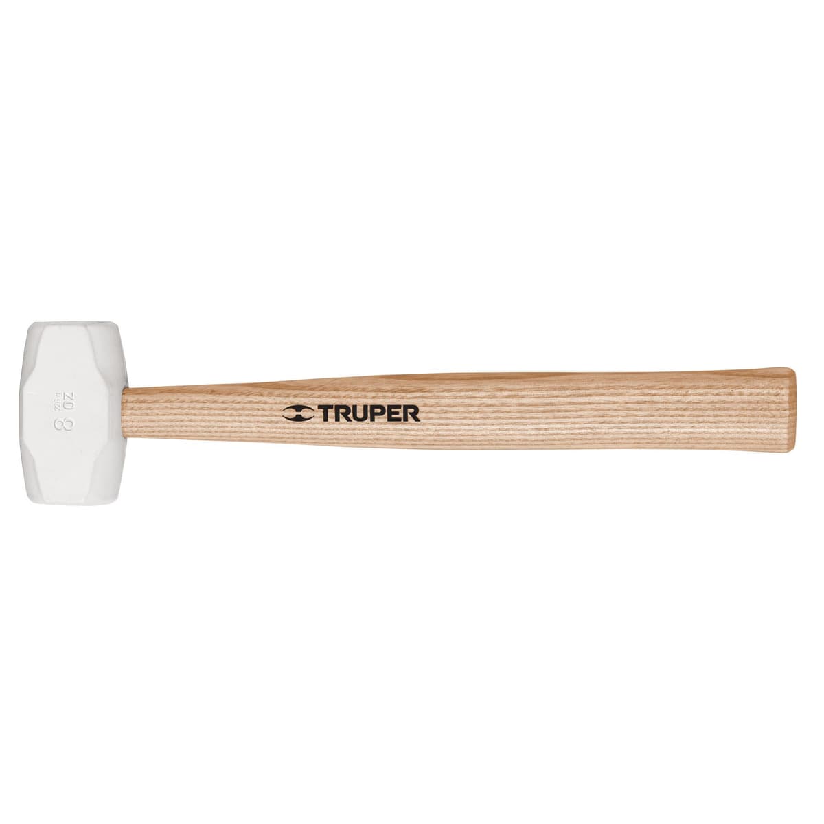 MARTILLO DE JEBE 8OZ M/MADERA (16930) - TRUPER