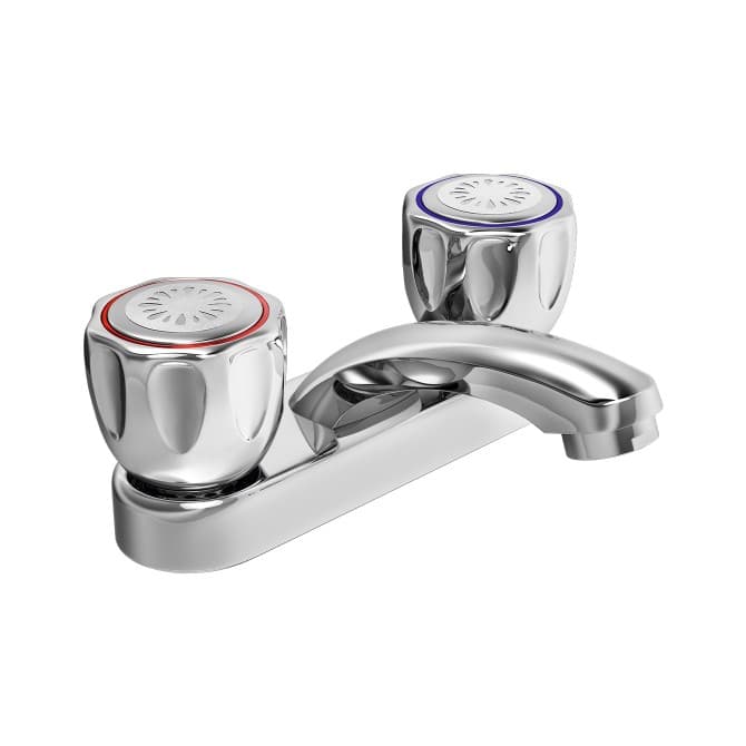 MEZCLAD. DE 4" P/LAVAT. MD.VALLARTA CROMO (GR.46.V.000) - ITALGRIF