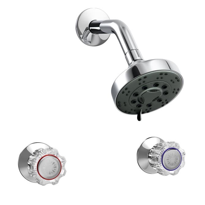 MEZCLAD. DUCHA (2 LL) MD.ARUBA C/S TECNO (GR.85.A.100)- ITALGRIF