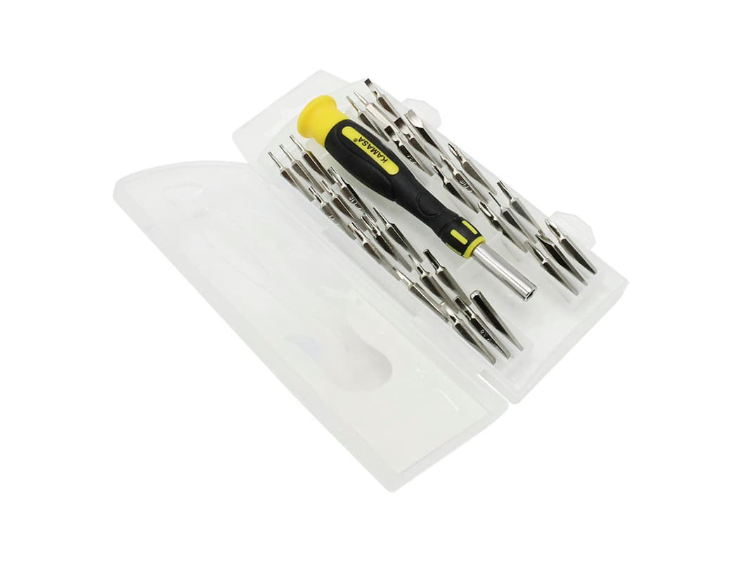 MINI DESARMADOR CON 30 PUNTAS KM-1036 - KAMASA