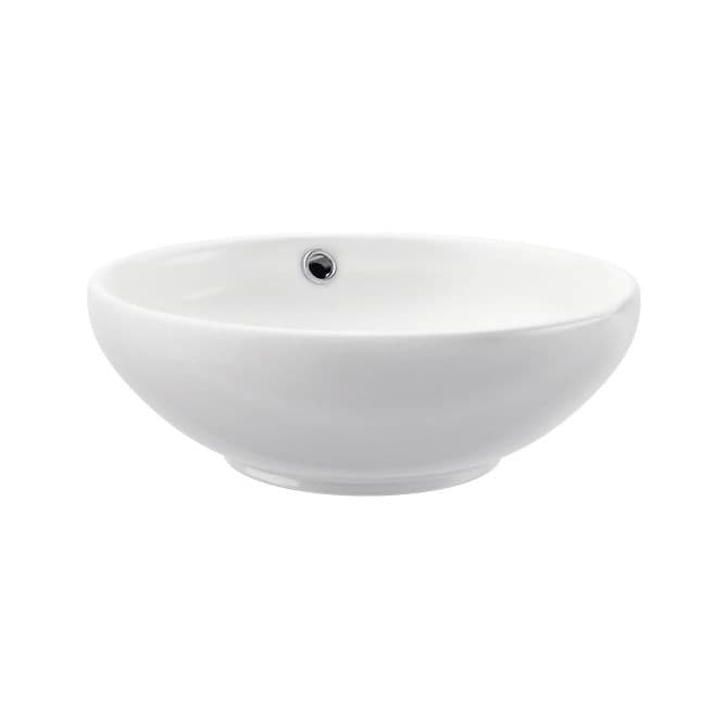 OVALIN BOWL BALI BLANCO C/REBOCE SV40W021 - VAINSA