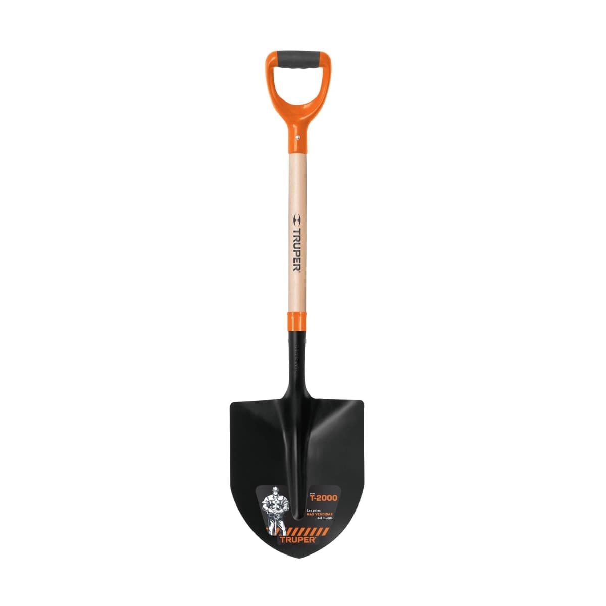 PALA CUCHARA T2000 M/PVC  PUÑO "Y" (10000) - TRUPER