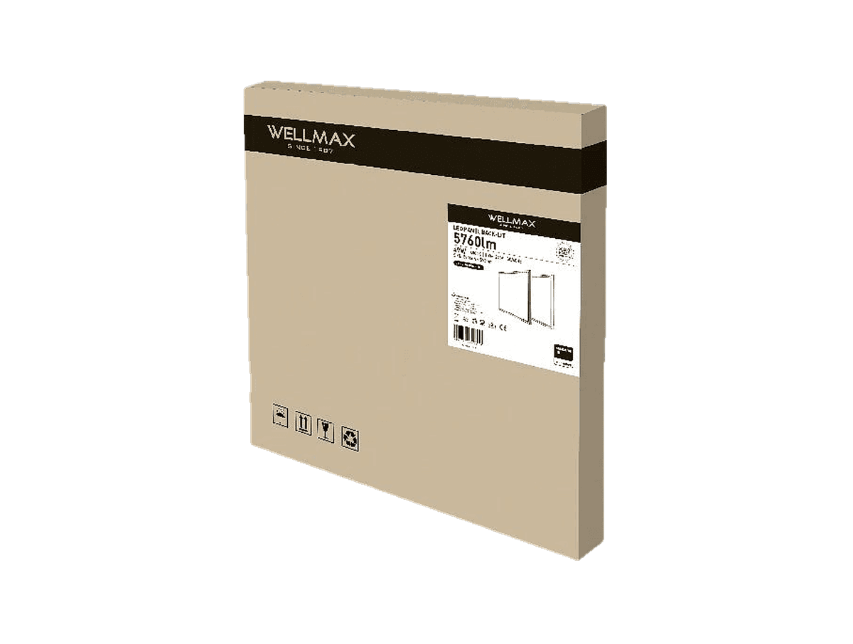 PANEL LED BACK-LIT CUADRADO 49W BLANCA - WELLMAX