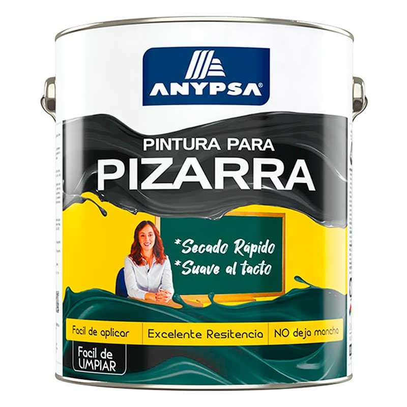PINTURA P/PIZARRA NEGRO PPA-7000 1GL - ANYPSA