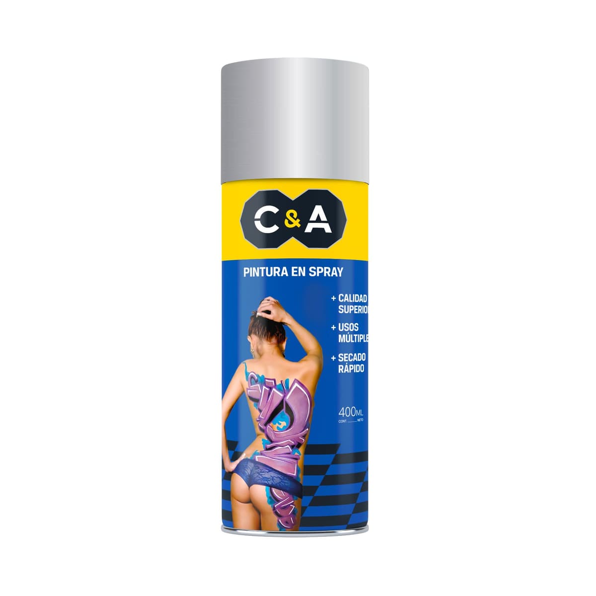 PINTURA SPRAY ALUMINIO # 26 - C&A