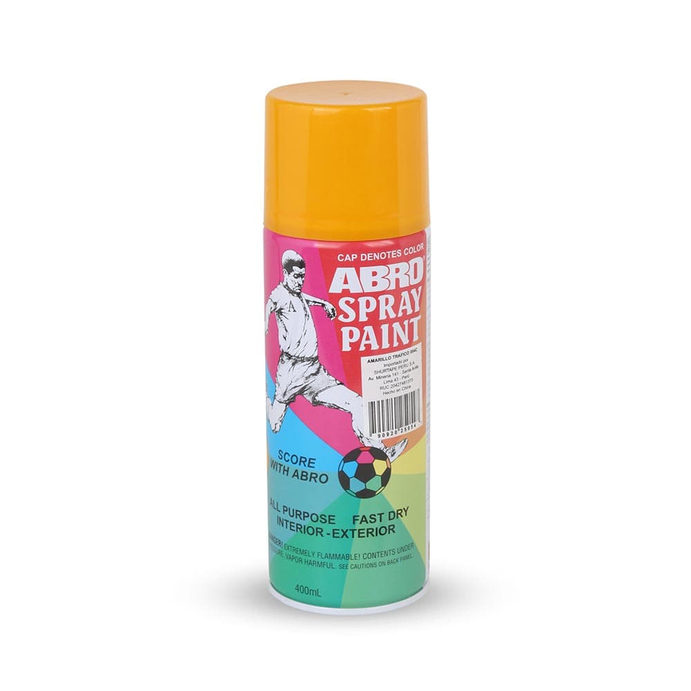 PINTURA SPRAY AMARILLO TRAFICO 054C - ABRO