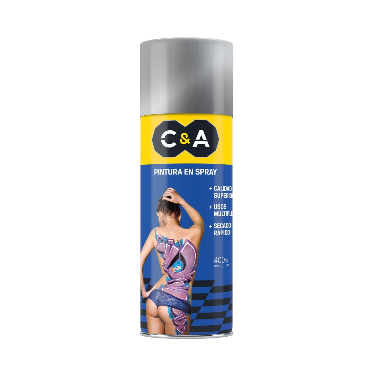 PINTURA SPRAY CROMO PREMIUN # 317 - C&A