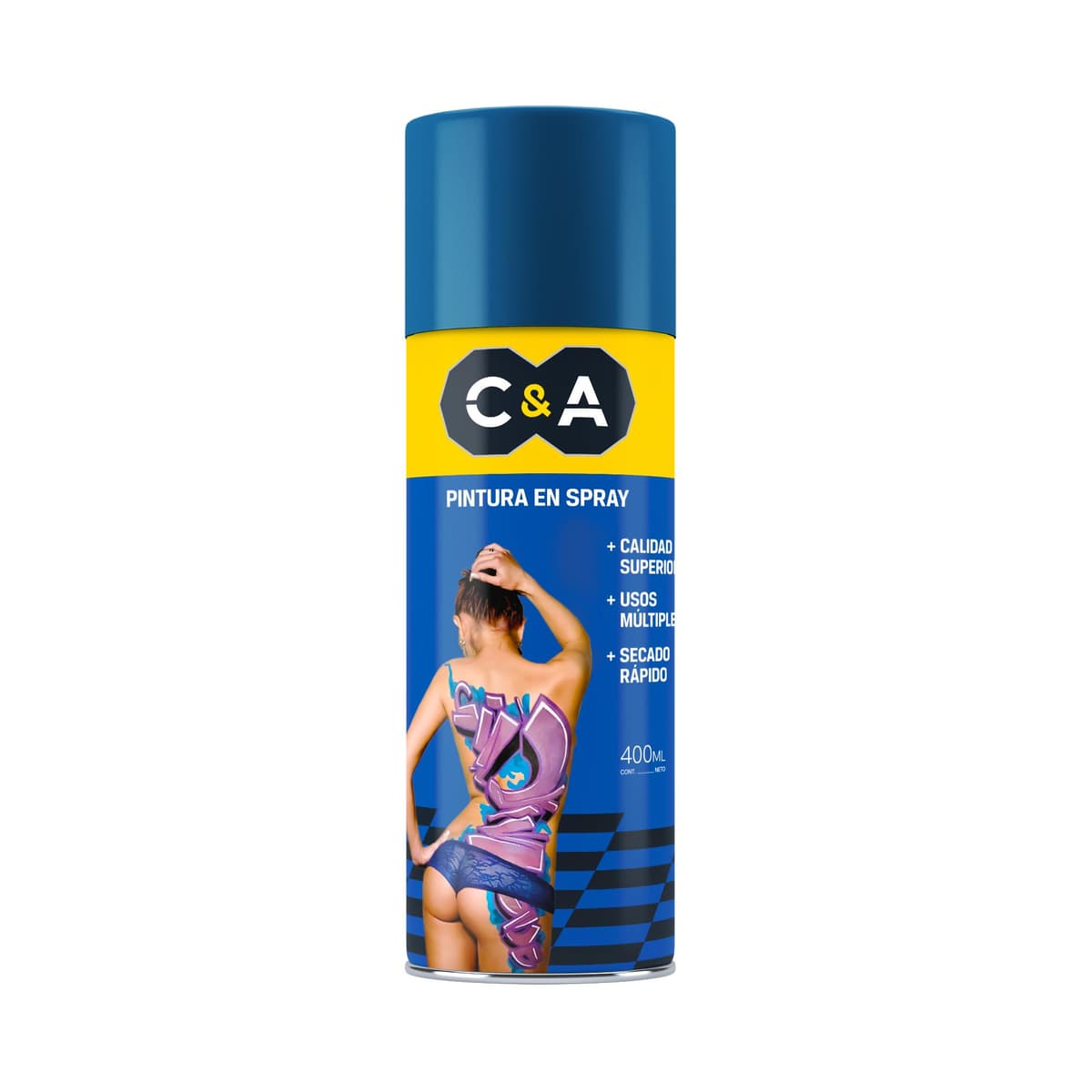 PINTURA SPRAY MEDIUM BLUE  # 21 - C&A