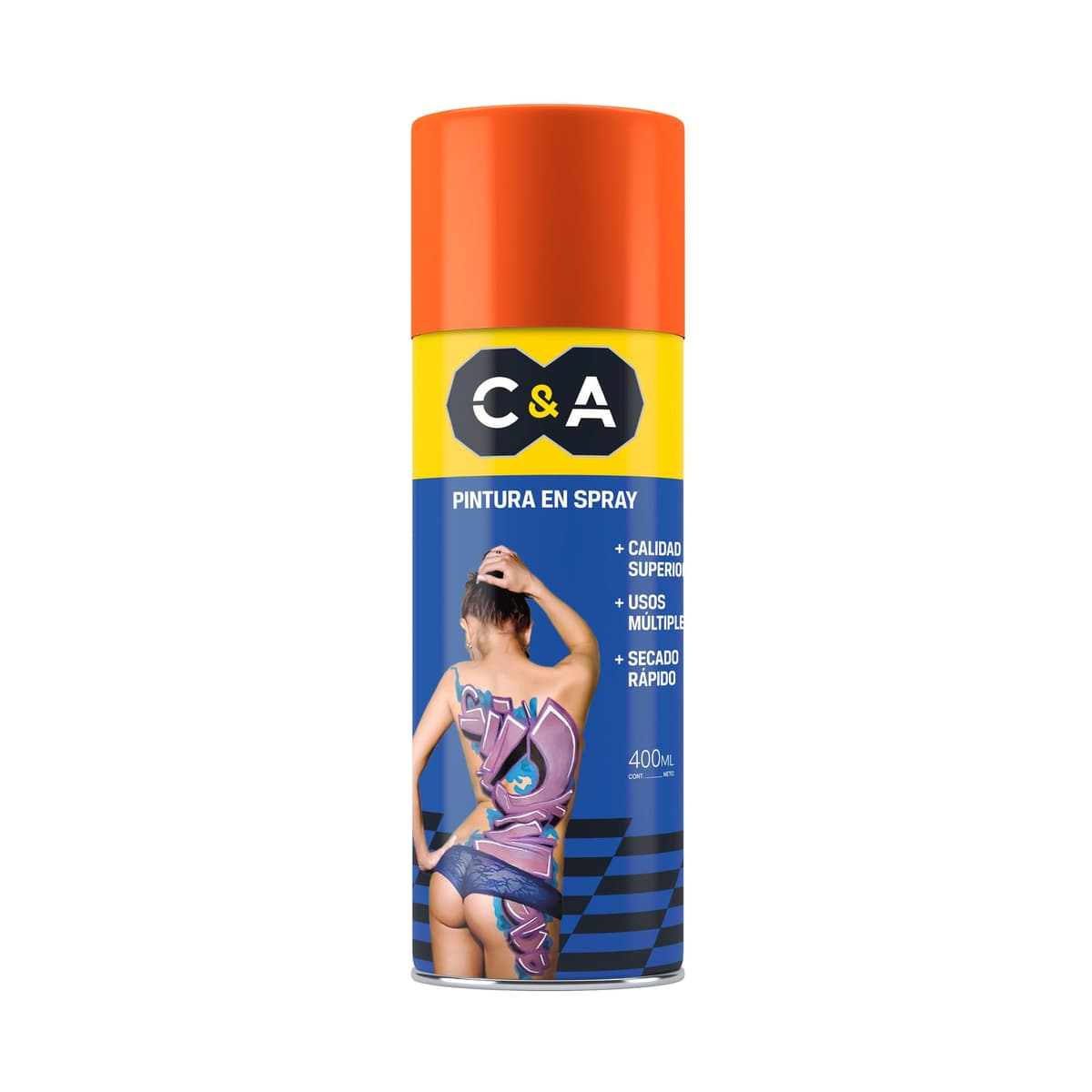 PINTURA SPRAY NARANJA # 65 - C&A