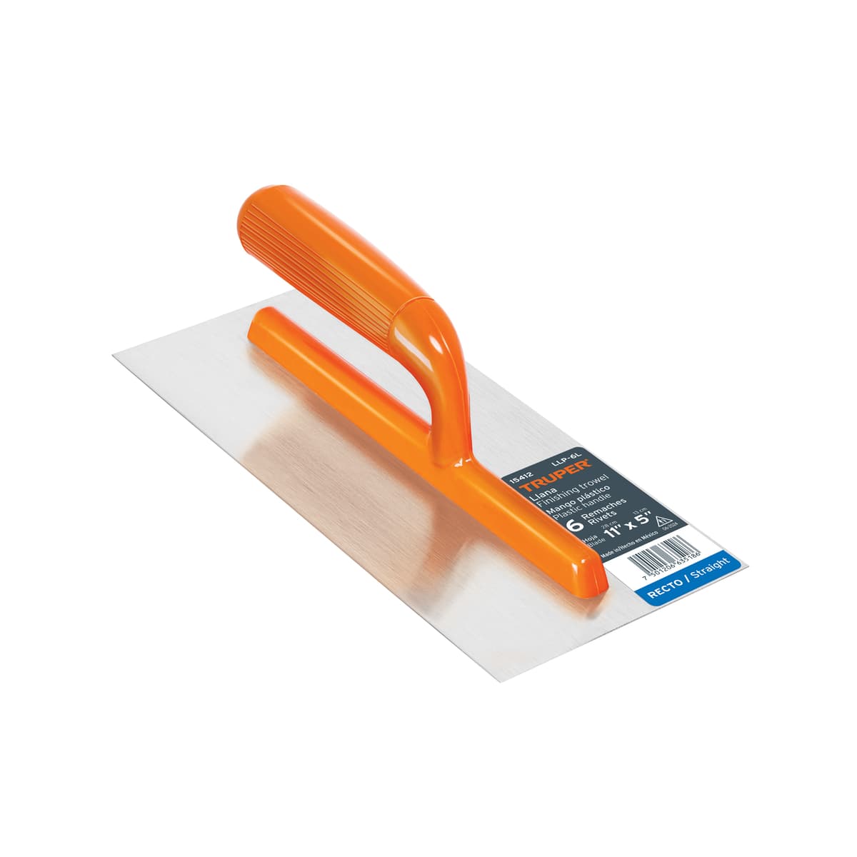 PLANCHA DE EMPASTAR 6/REM 11 X 5" M/PLAST.(15412) - TRUPER