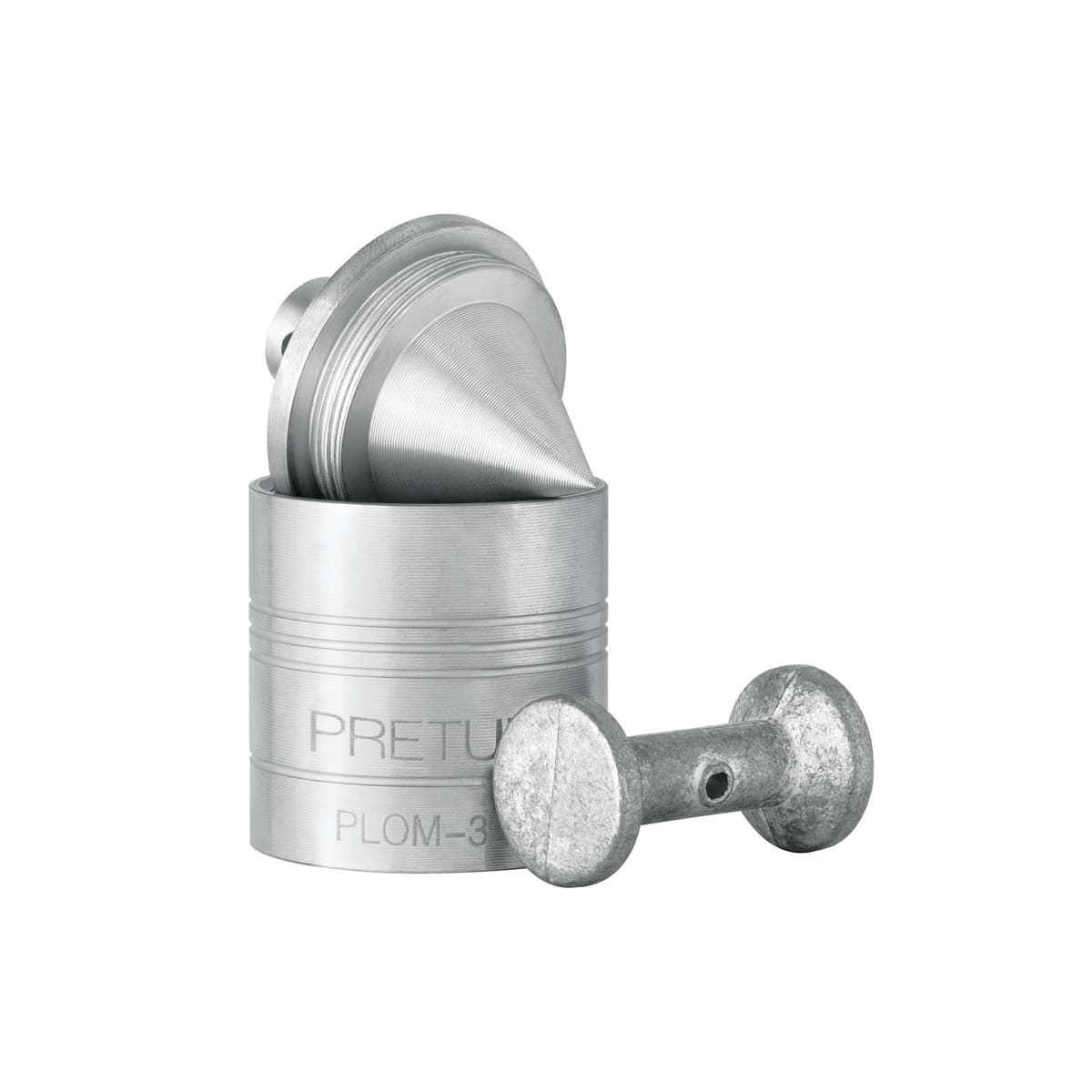 PLOMADA 3" DE ZINC 22463 - PRETUL