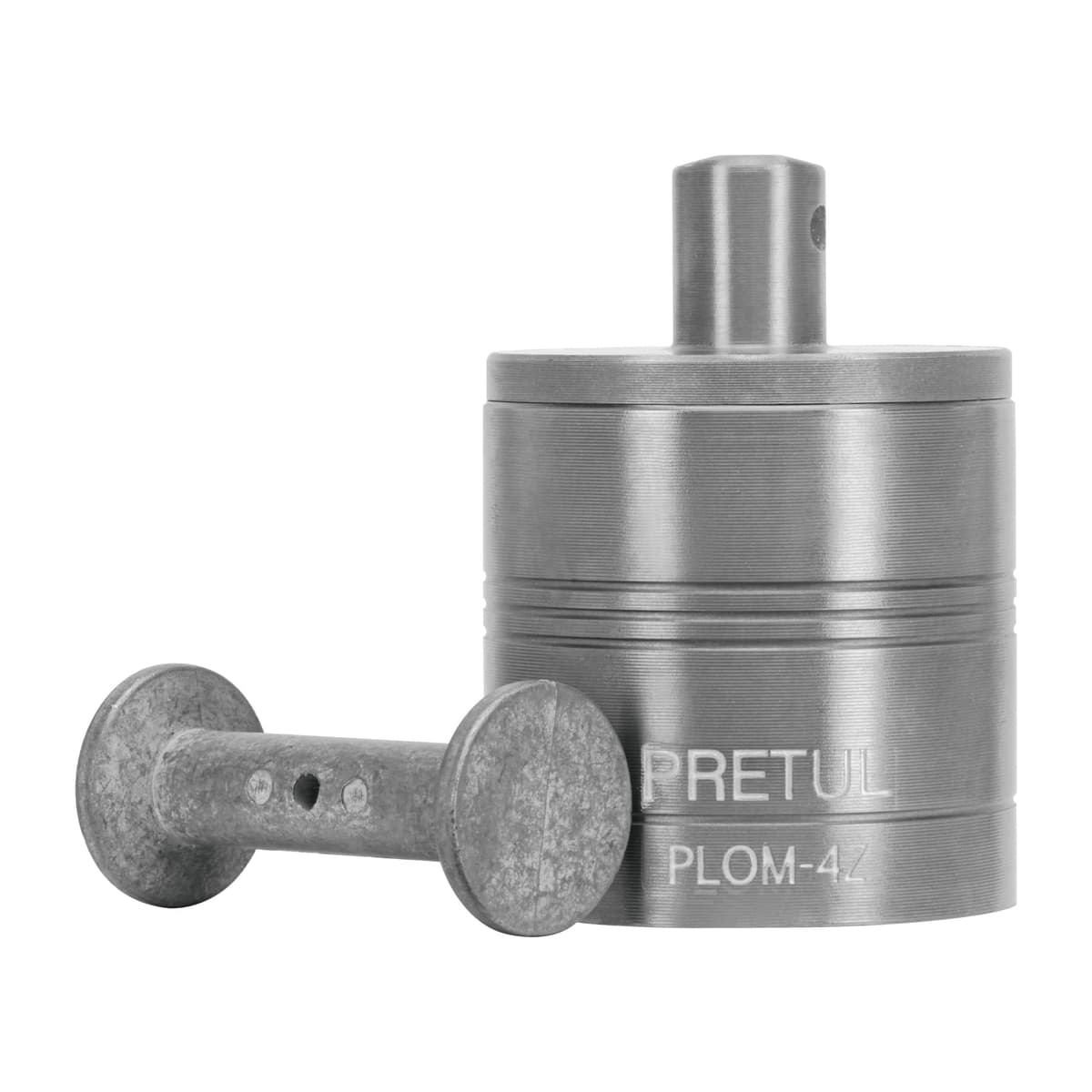 PLOMADA 4" DE ZINC 22464 - PRETUL