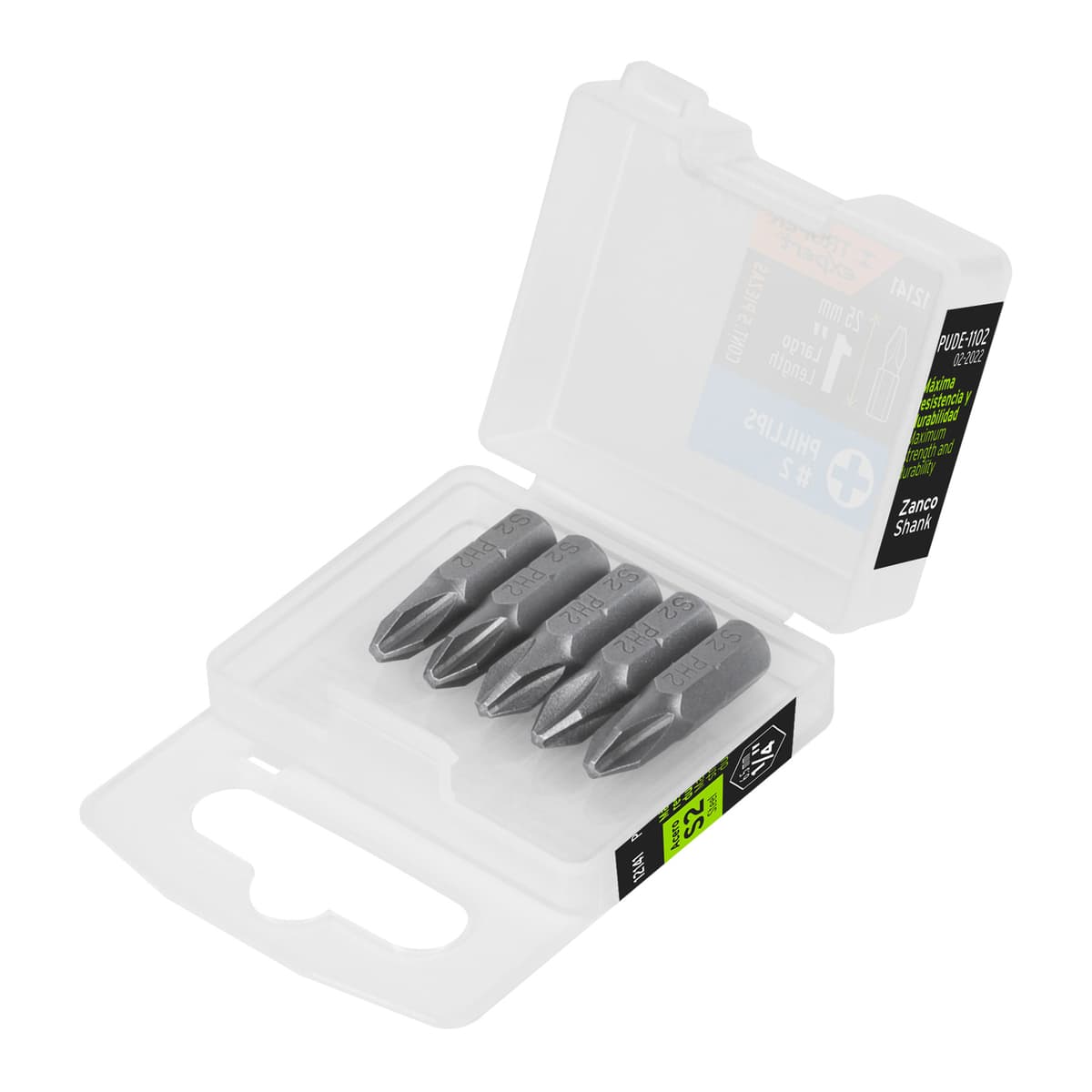 PUNTAS DE CRUZ P/TALADRO 1/4" 1H (17830) - TRUPER