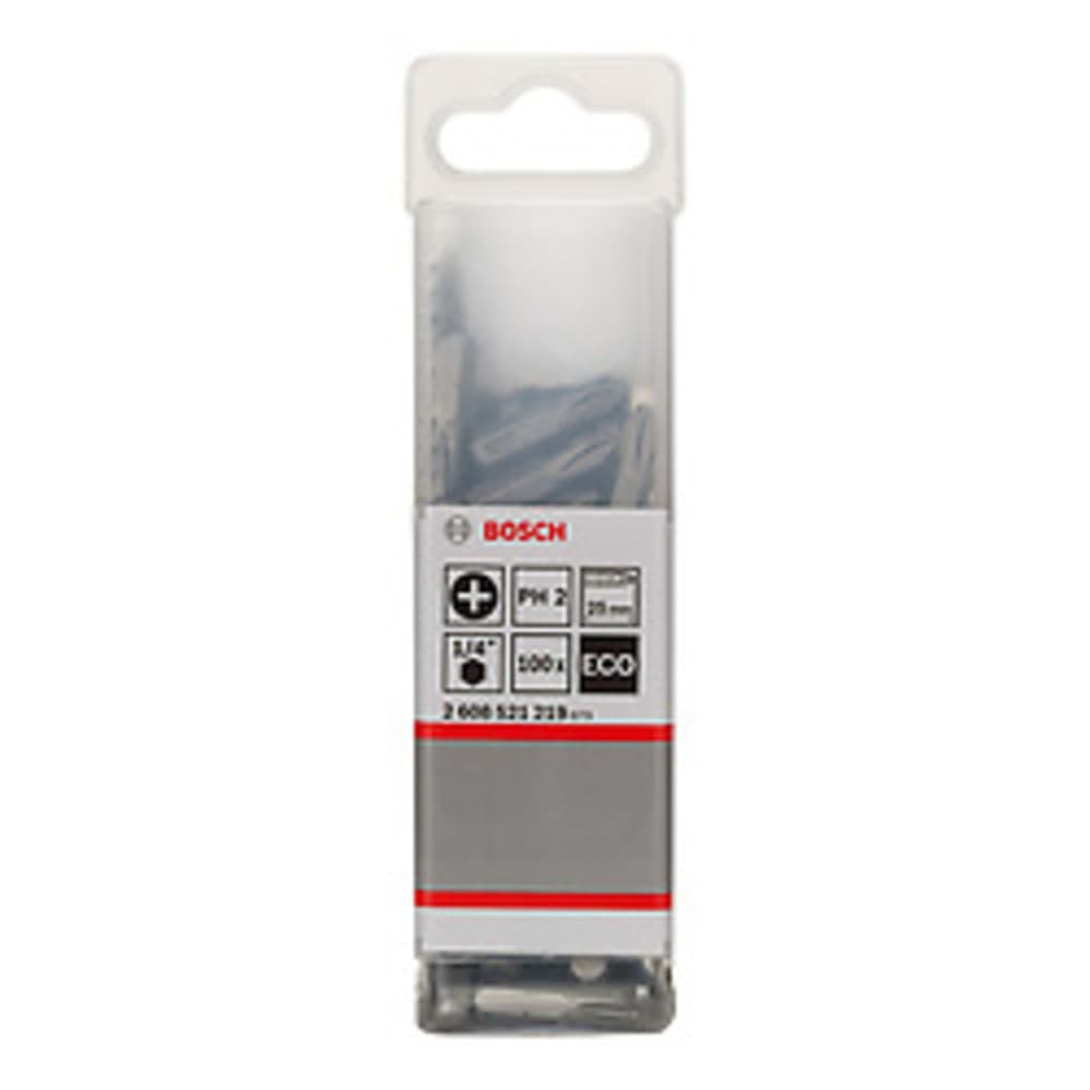 PUNTAS PHILLIPS 1/4 PH  #2X25MM. 100U (219) - BOSCH