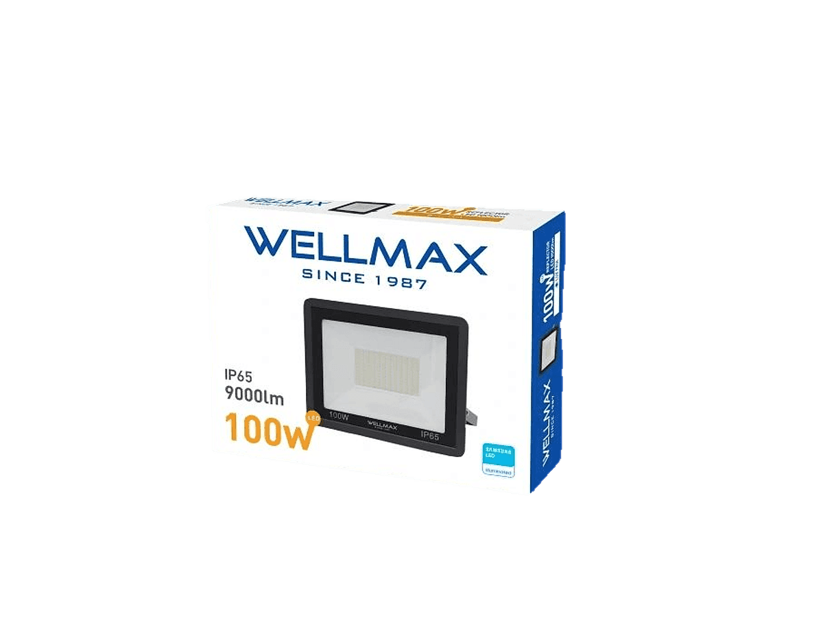 REFLECTOR LED 100W / 6500K - WELLMAX