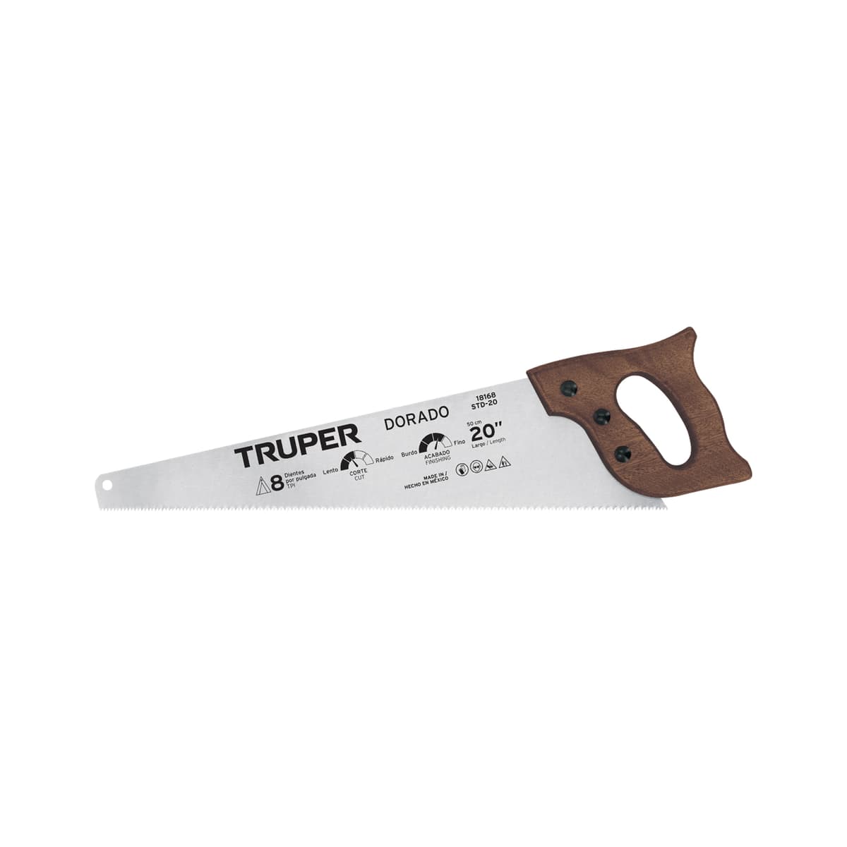 SERRUCHO 20" DORADO (18168) - TRUPER