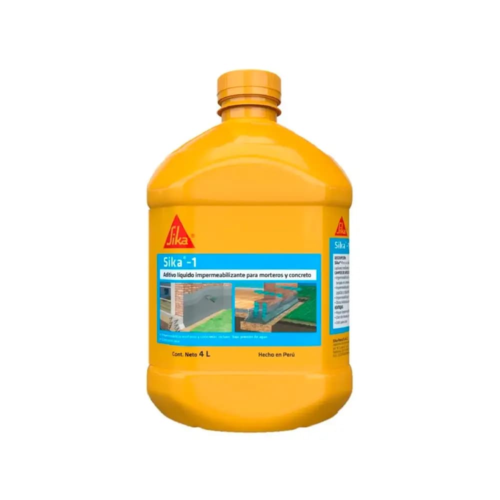 SIKA 1 IMPERM X 4 LITROS - SIKA