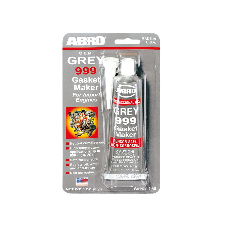 SILICONA AUTOM. USA GRIS 999 3 ONZ. (CHIS) - ABRO